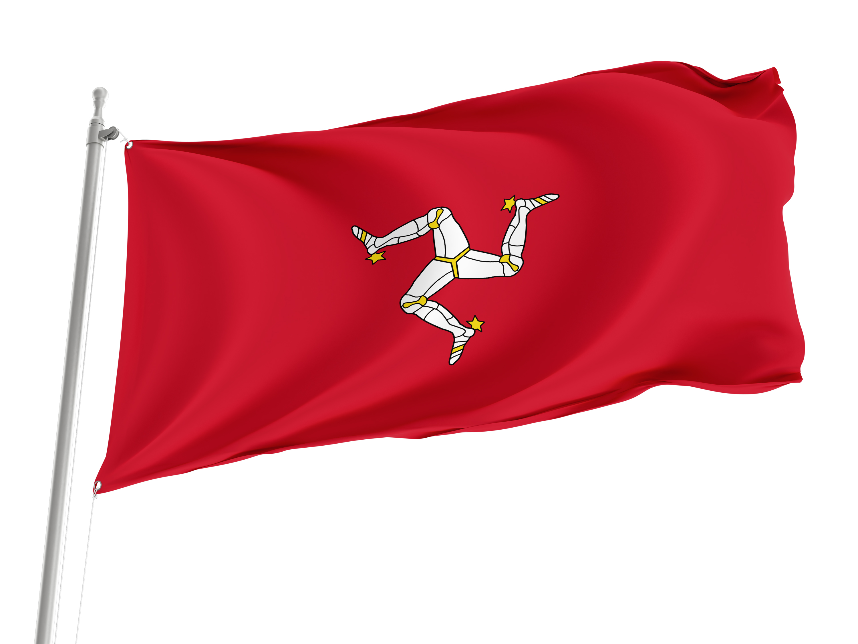 Isle of Man Flag for Indoor & Outdoor Use
