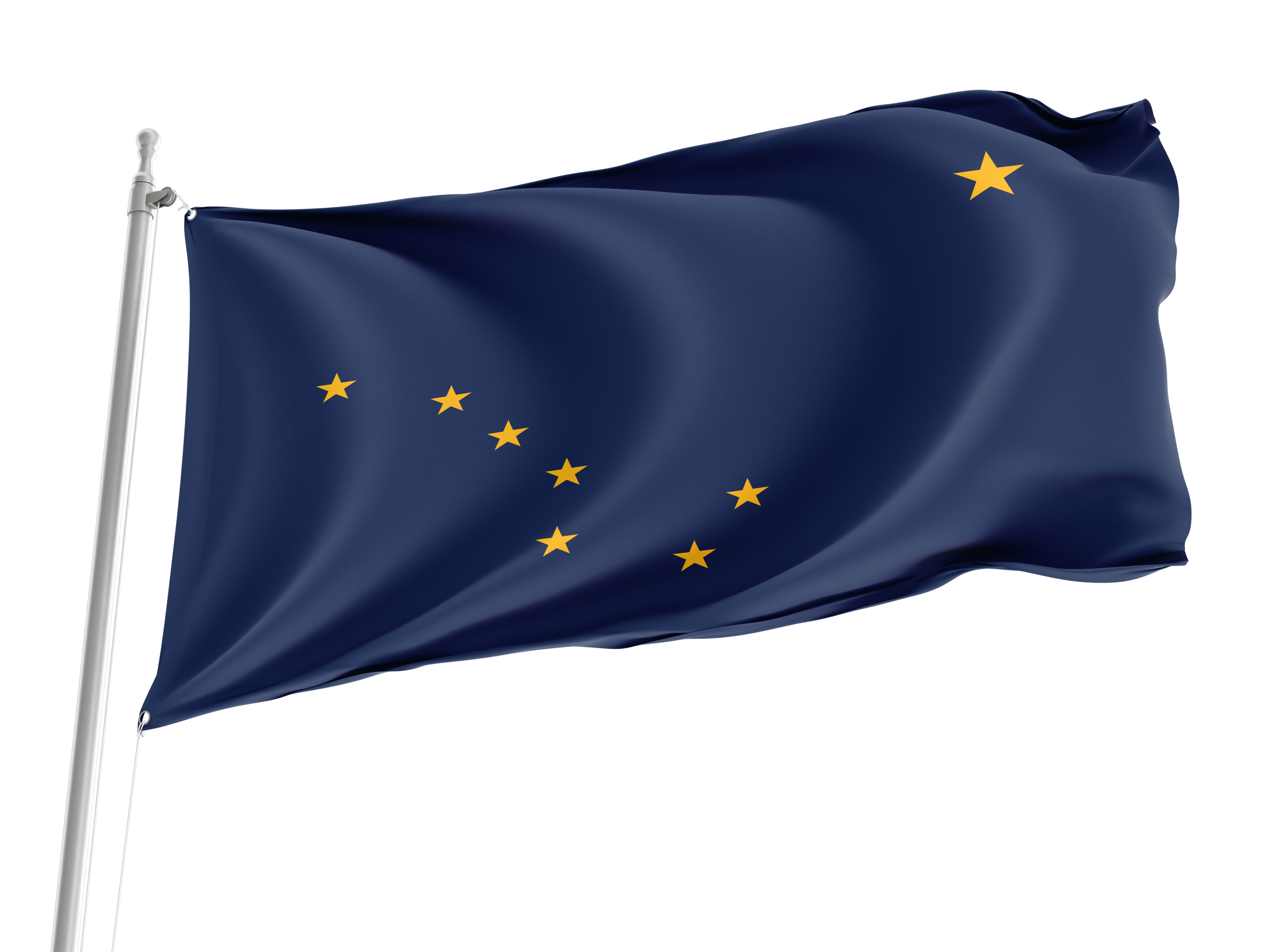 Alaska State Flag for Indoor & Outdoor Use