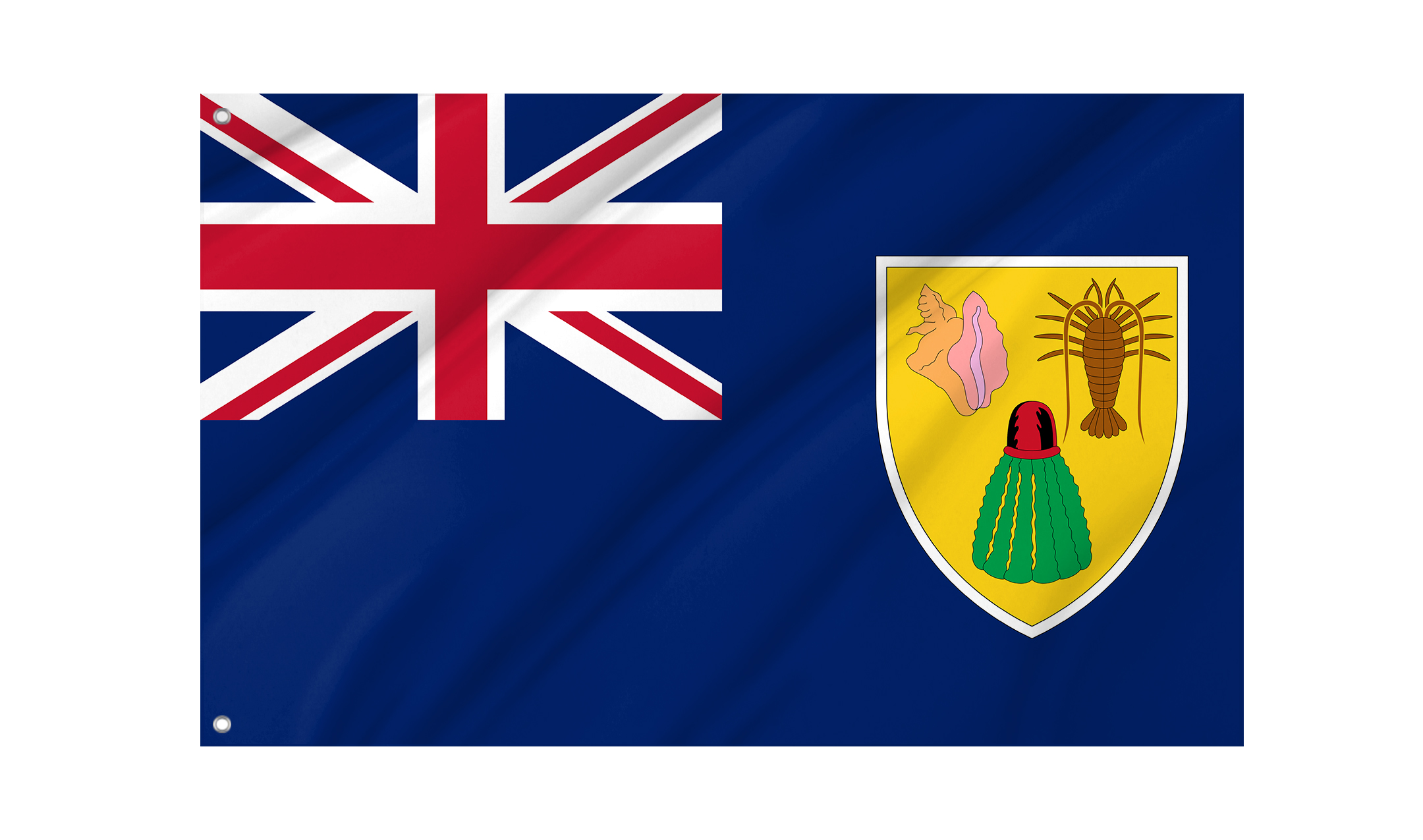 Turks and Caicos Islands Flag for Indoor & Outdoor Use