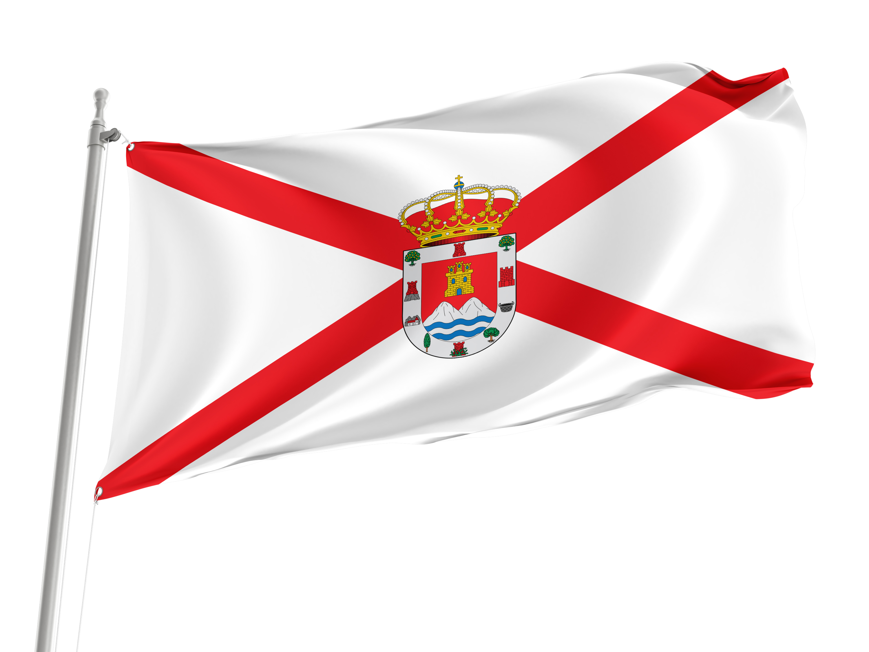 Valle de Santibáñez Flag for Indoor & Outdoor Use