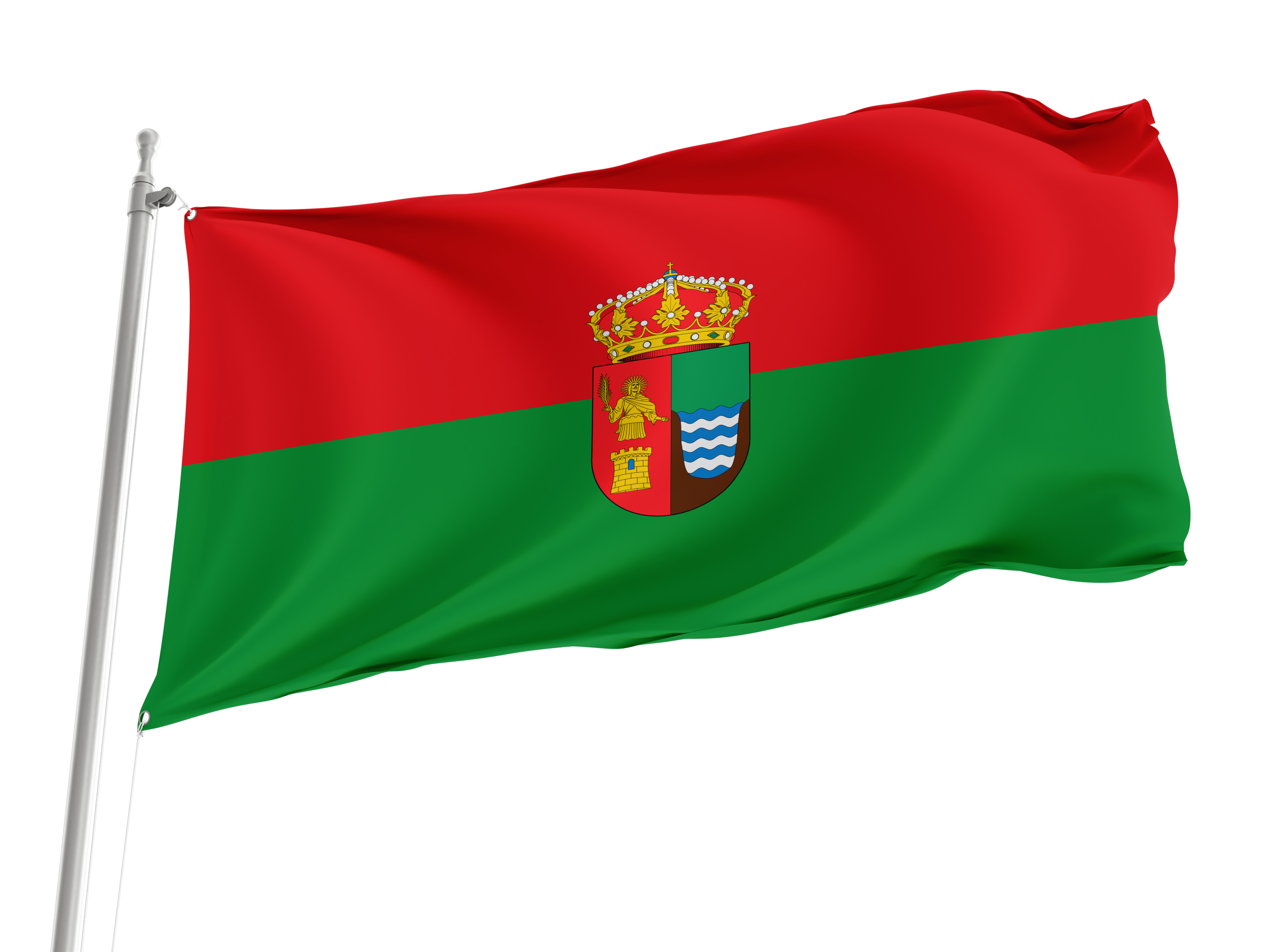 Santervás de la Vega Flag for Indoor & Outdoor Use
