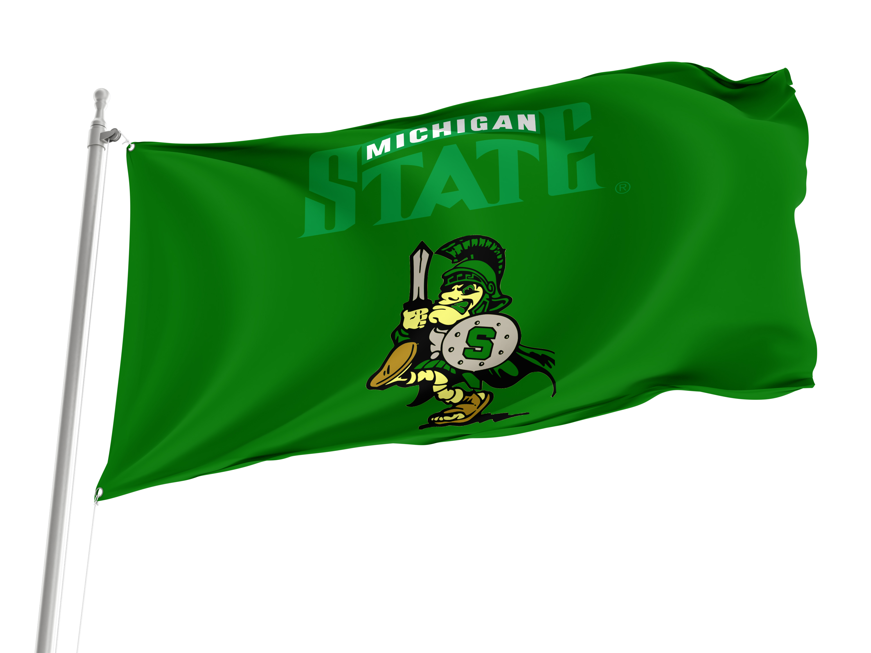 Michigan State Spartans Flag for Indoor & Outdoor Use