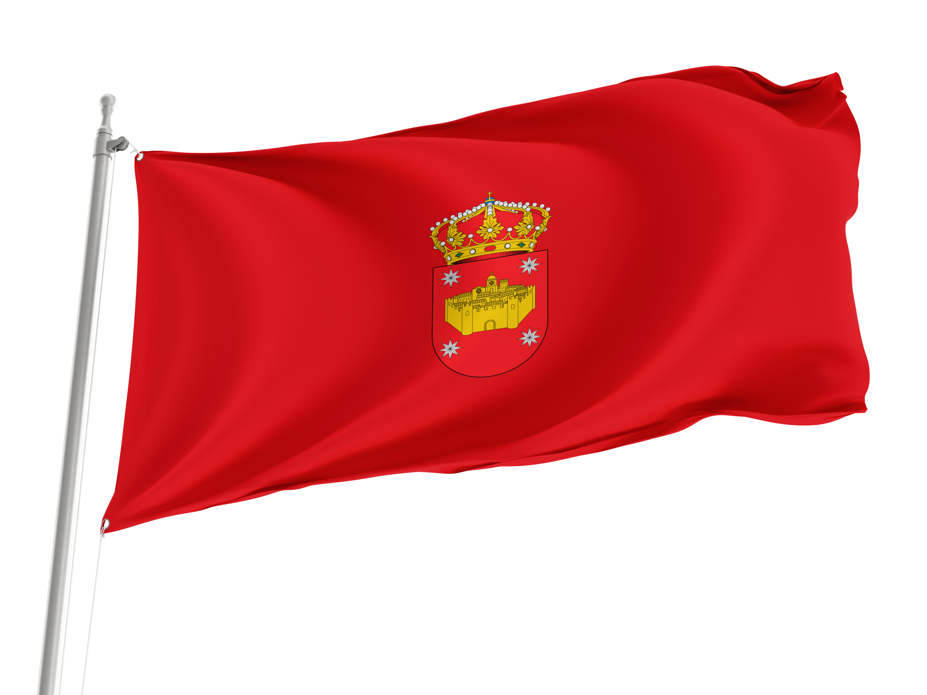 Villanueva de la Vera Flag for Indoor & Outdoor Use