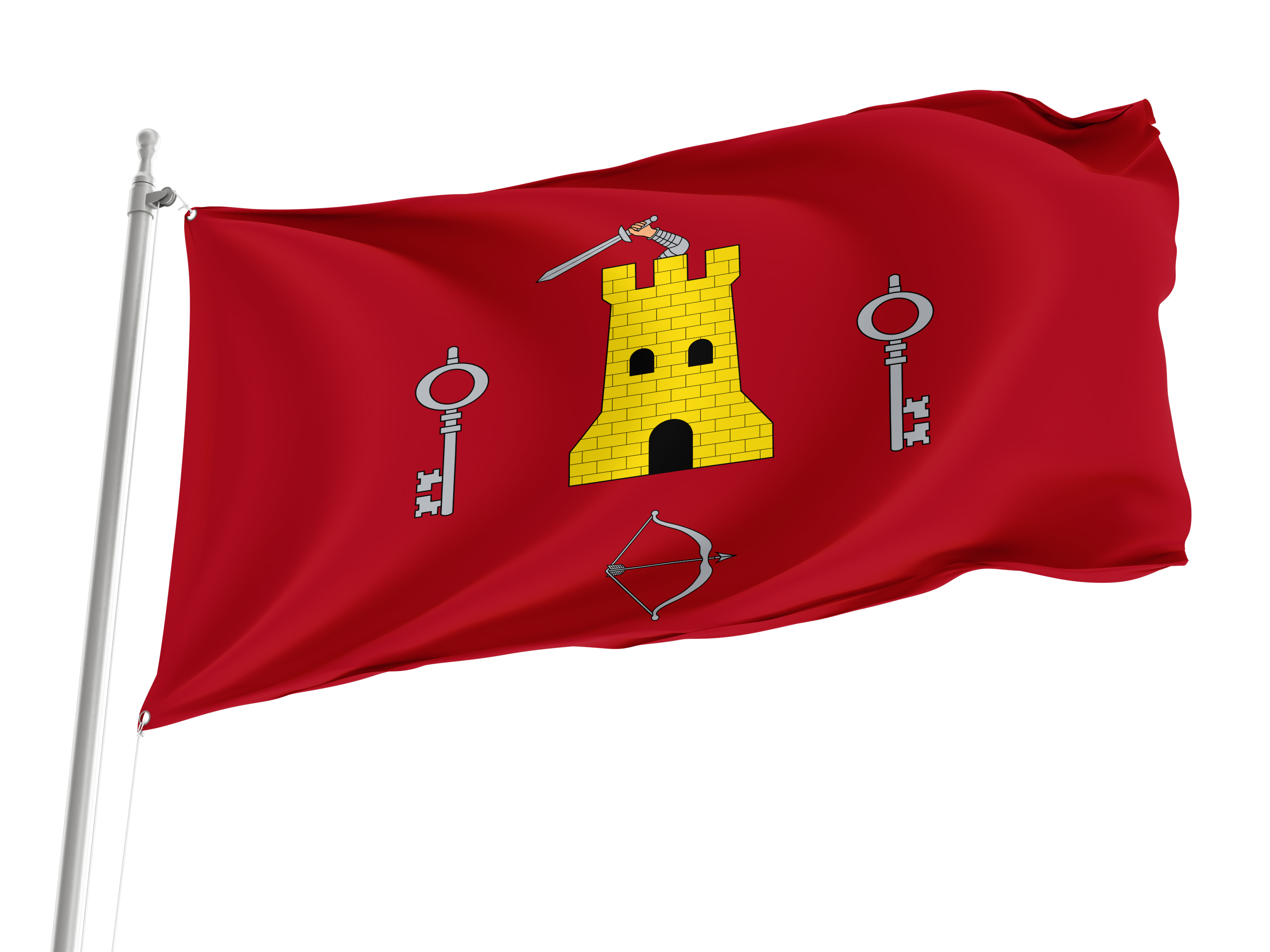 Chulilla Flag for Indoor & Outdoor Use