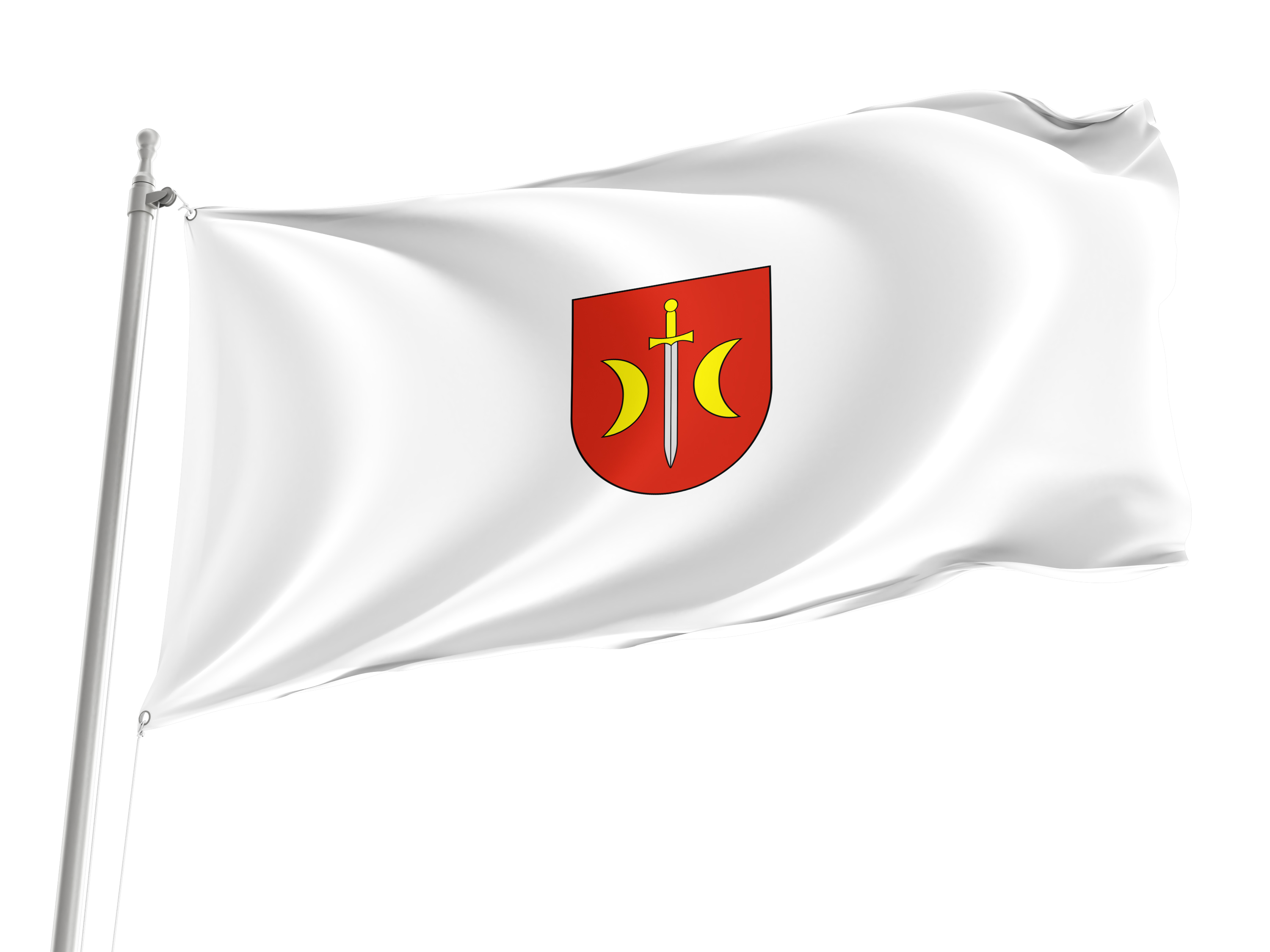 Konstantynow Lodzki Flag for Indoor & Outdoor Use