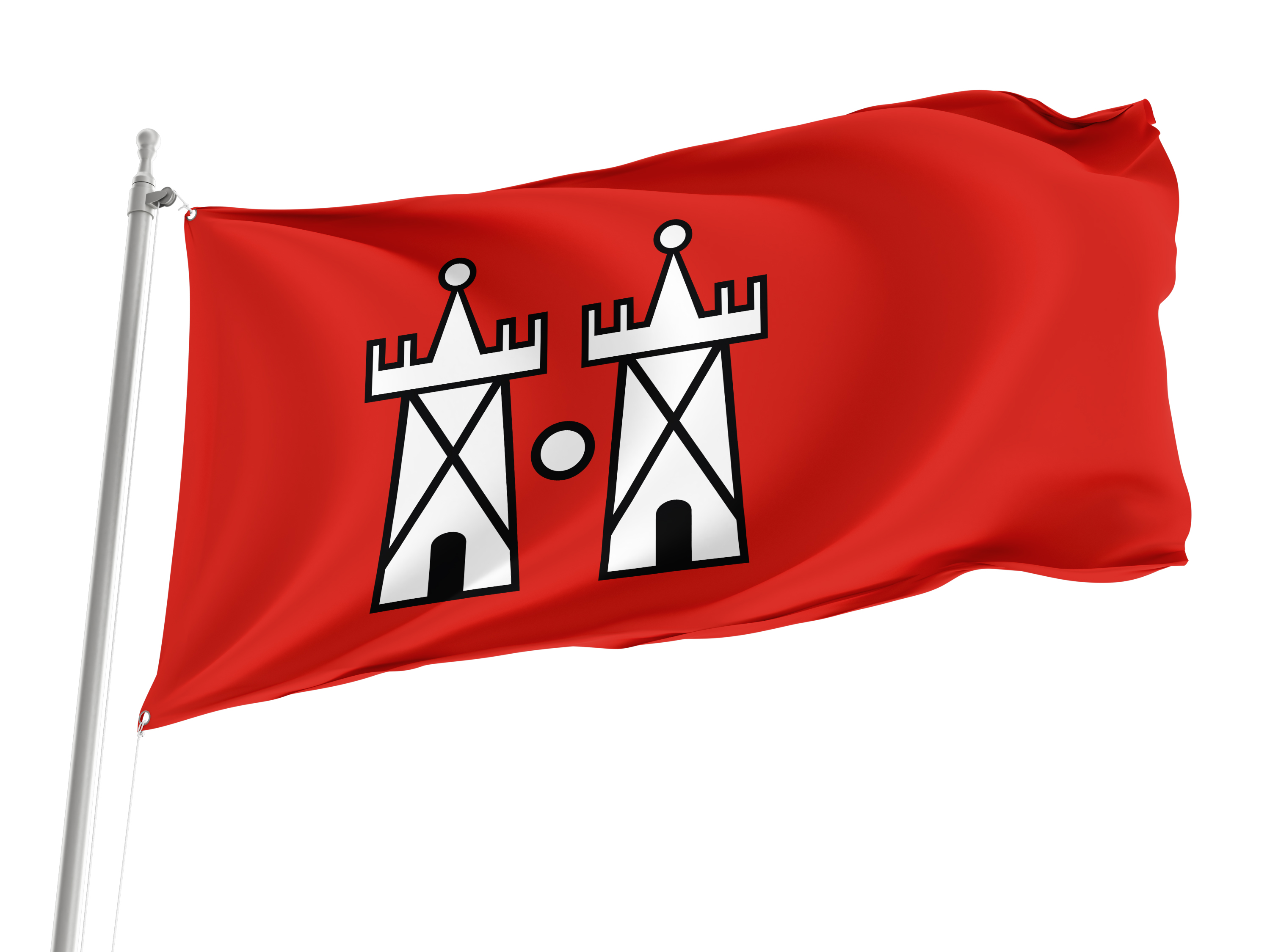 Plonsk Flag for Indoor & Outdoor Use
