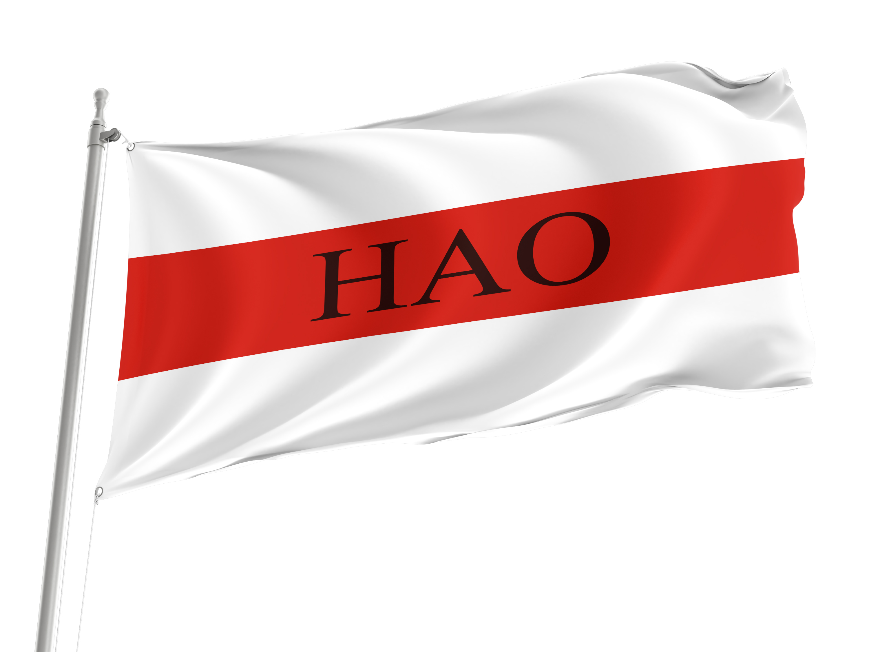 Hao Flag for Indoor & Outdoor Use