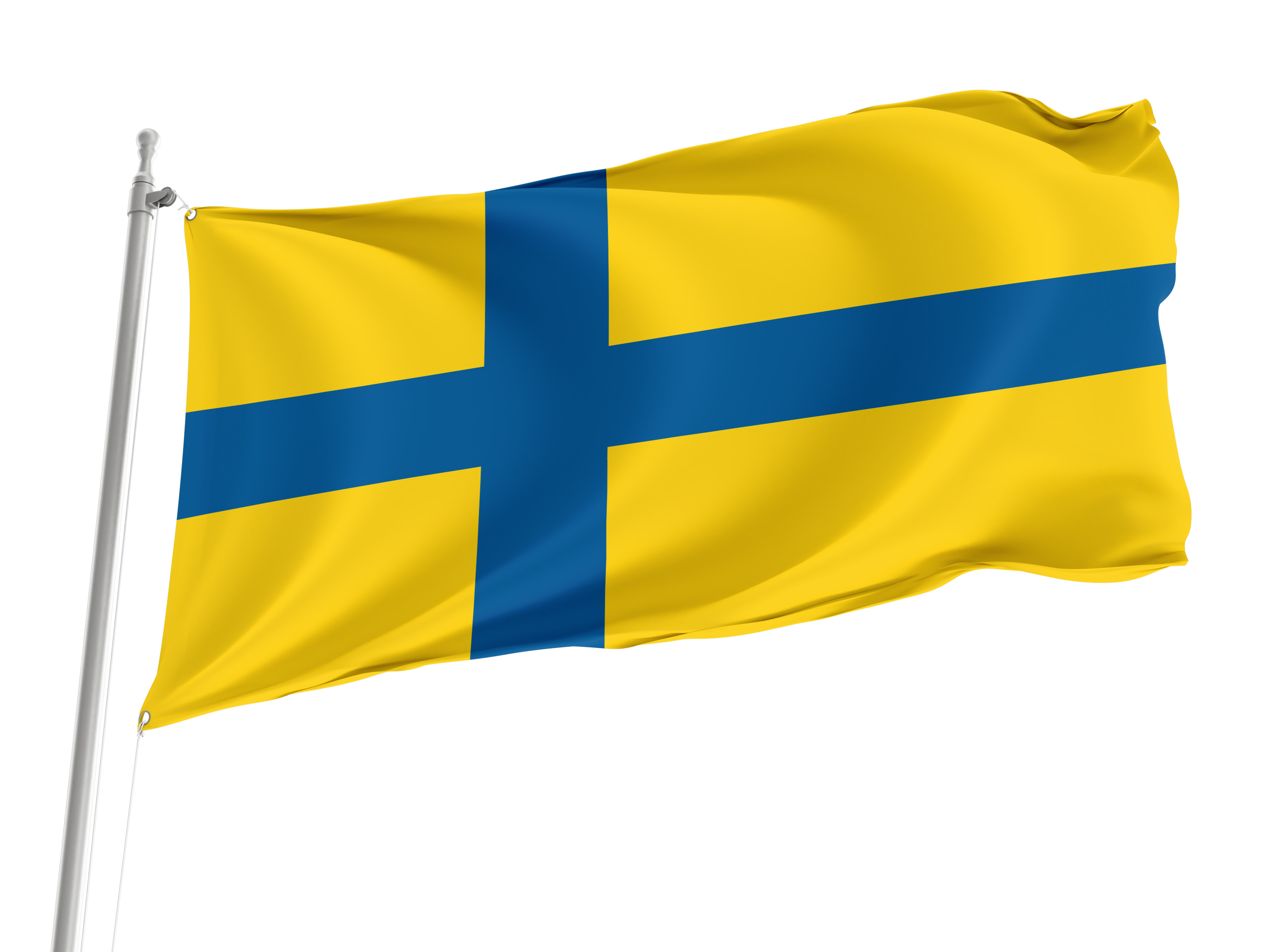 Ostergotland Flag for Indoor & Outdoor Use