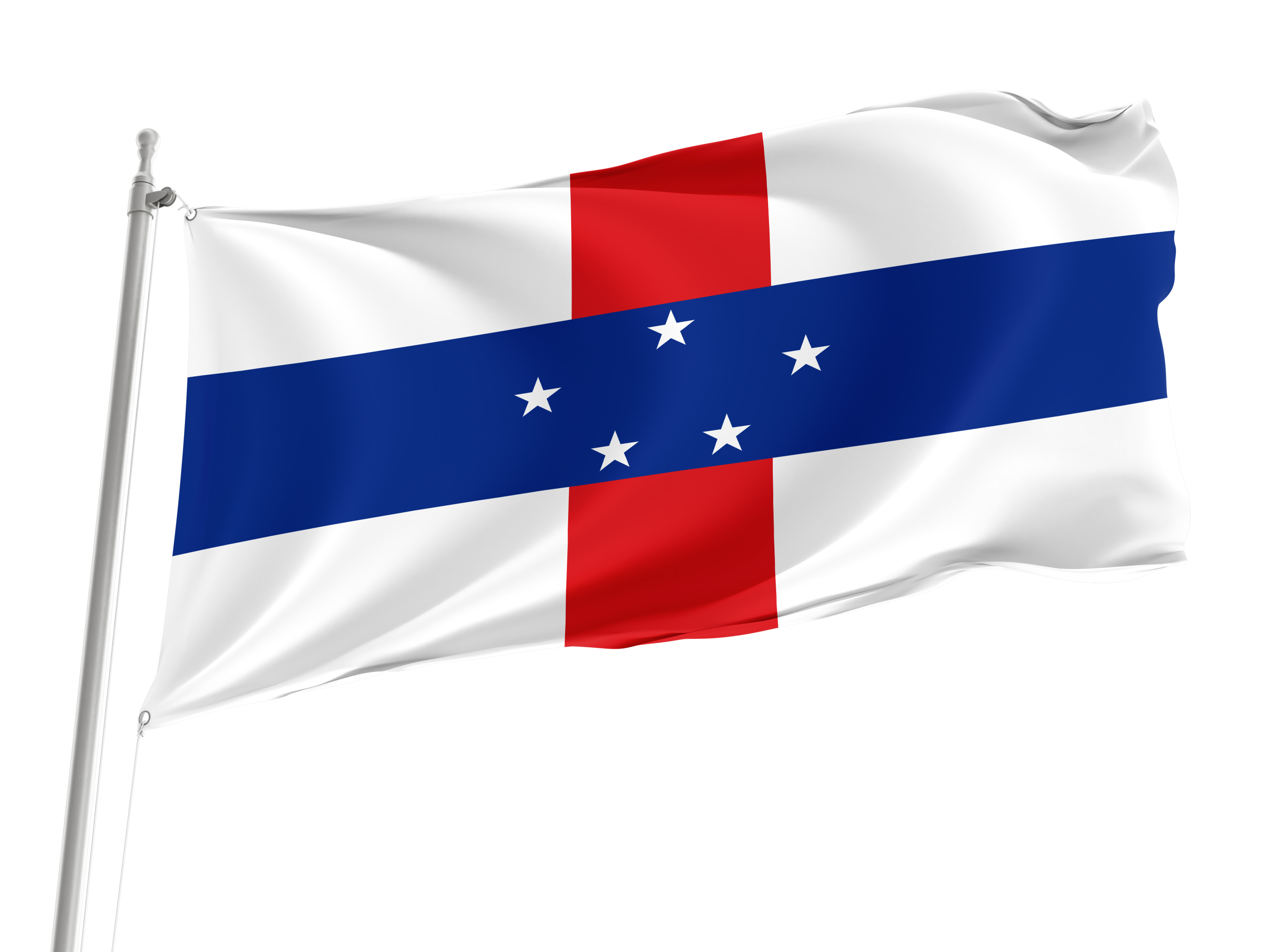 Netherlands Antilles (1986-2010) Flag for Indoor & Outdoor Use