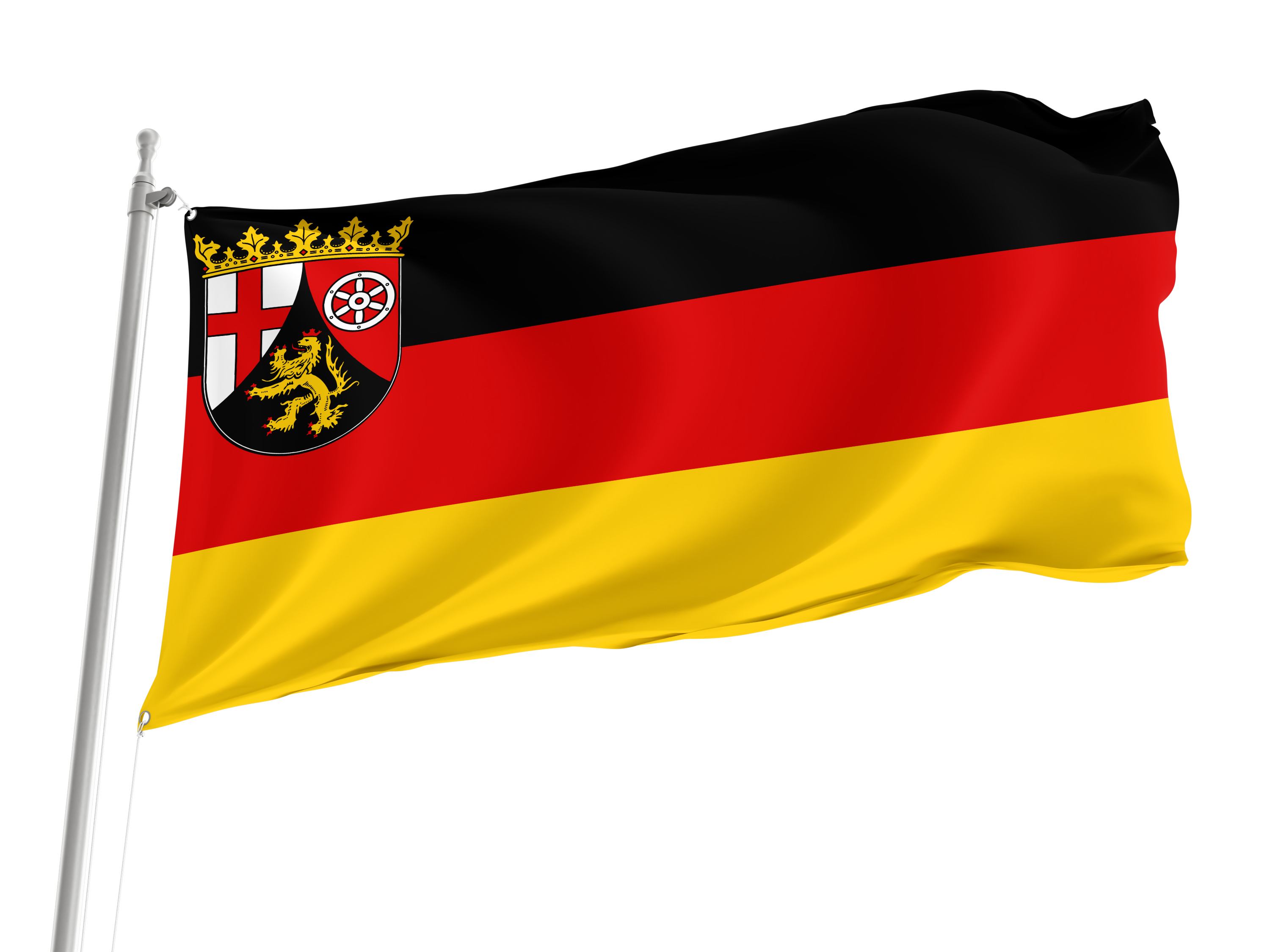 Rheinland-Pfalz Flag for Indoor & Outdoor Use