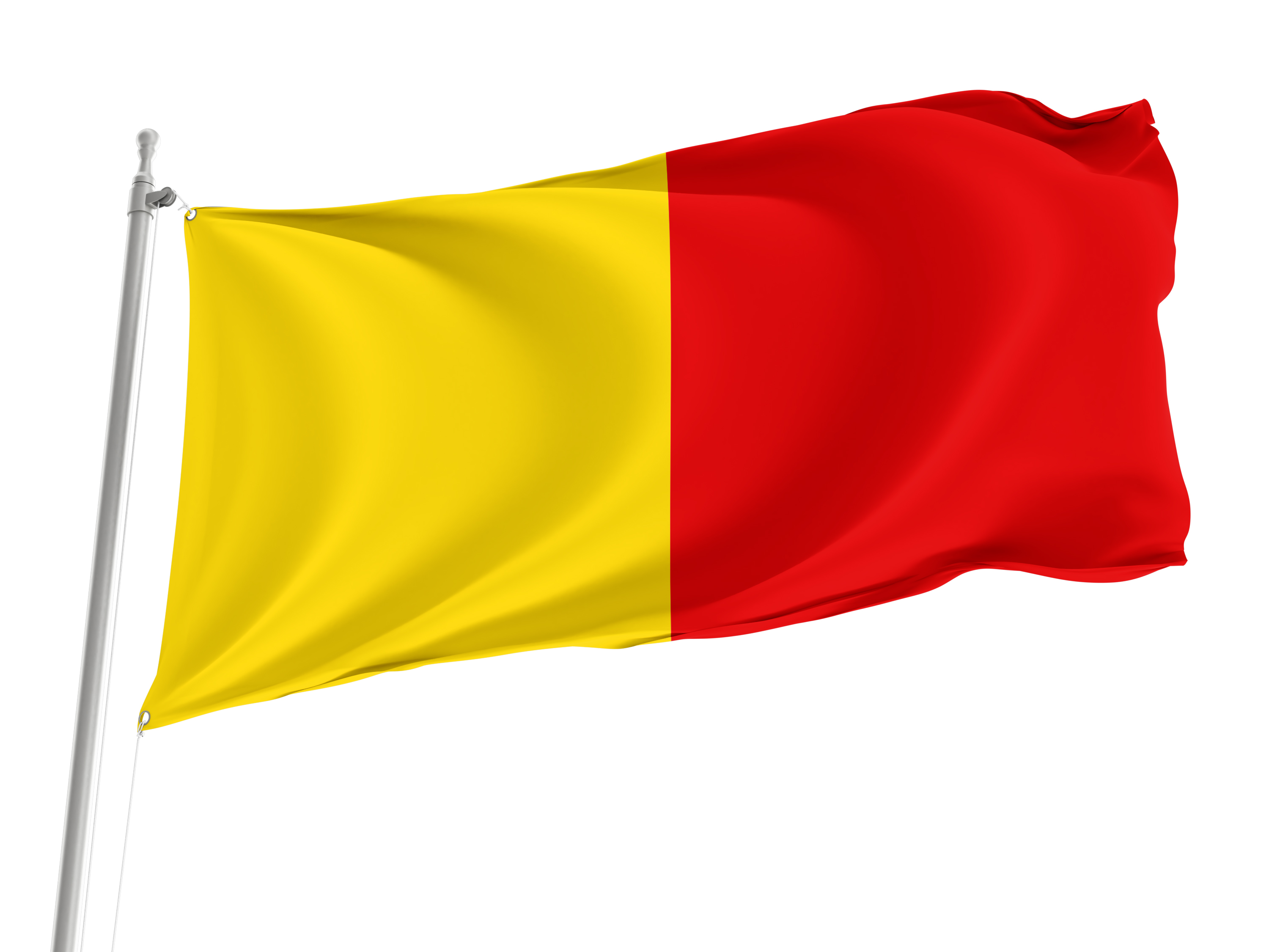 Cava de' Tirreni Flag for Indoor & Outdoor Use