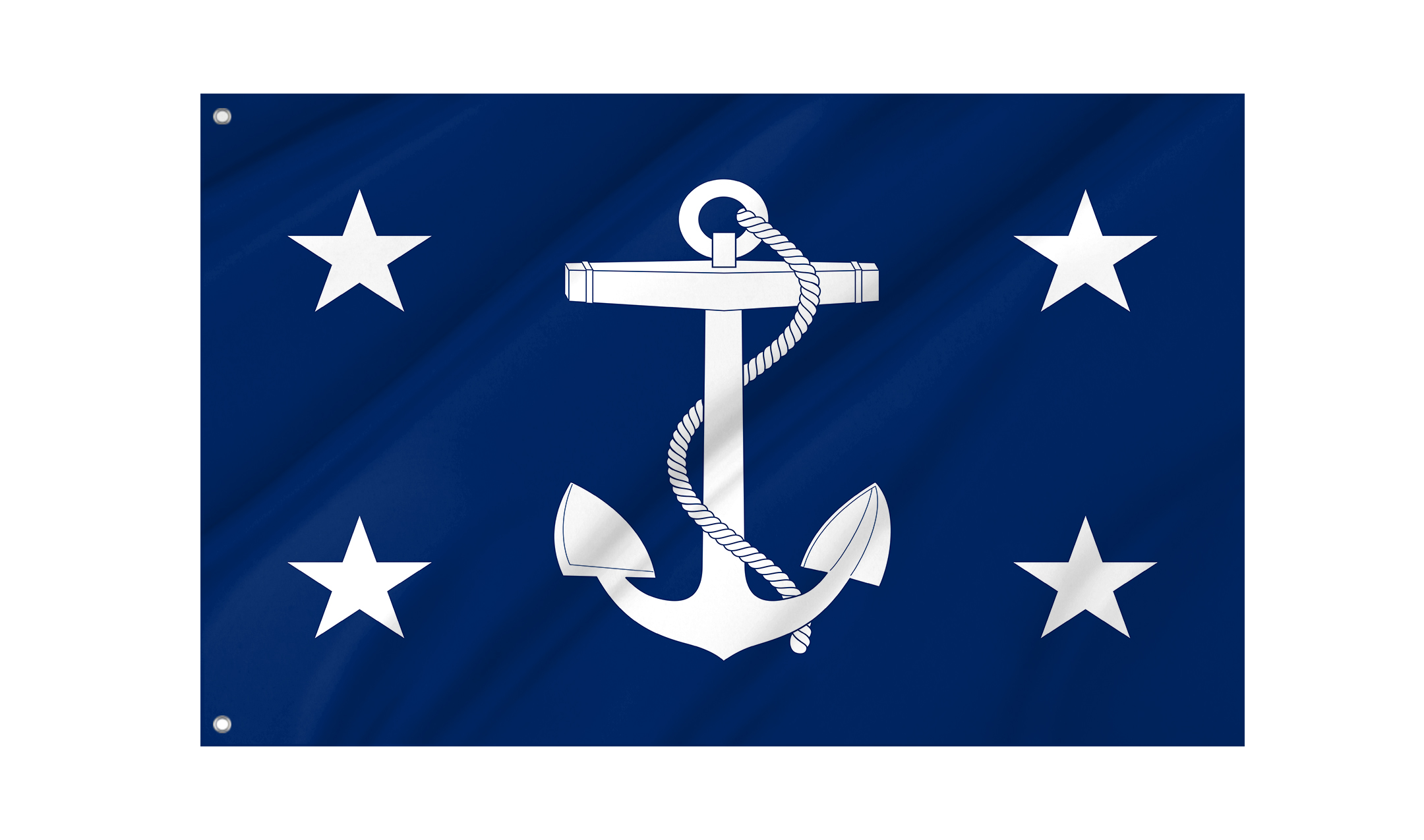 United States Secretary of the Navy Blue Flag  for Indoor & Outdoor Use