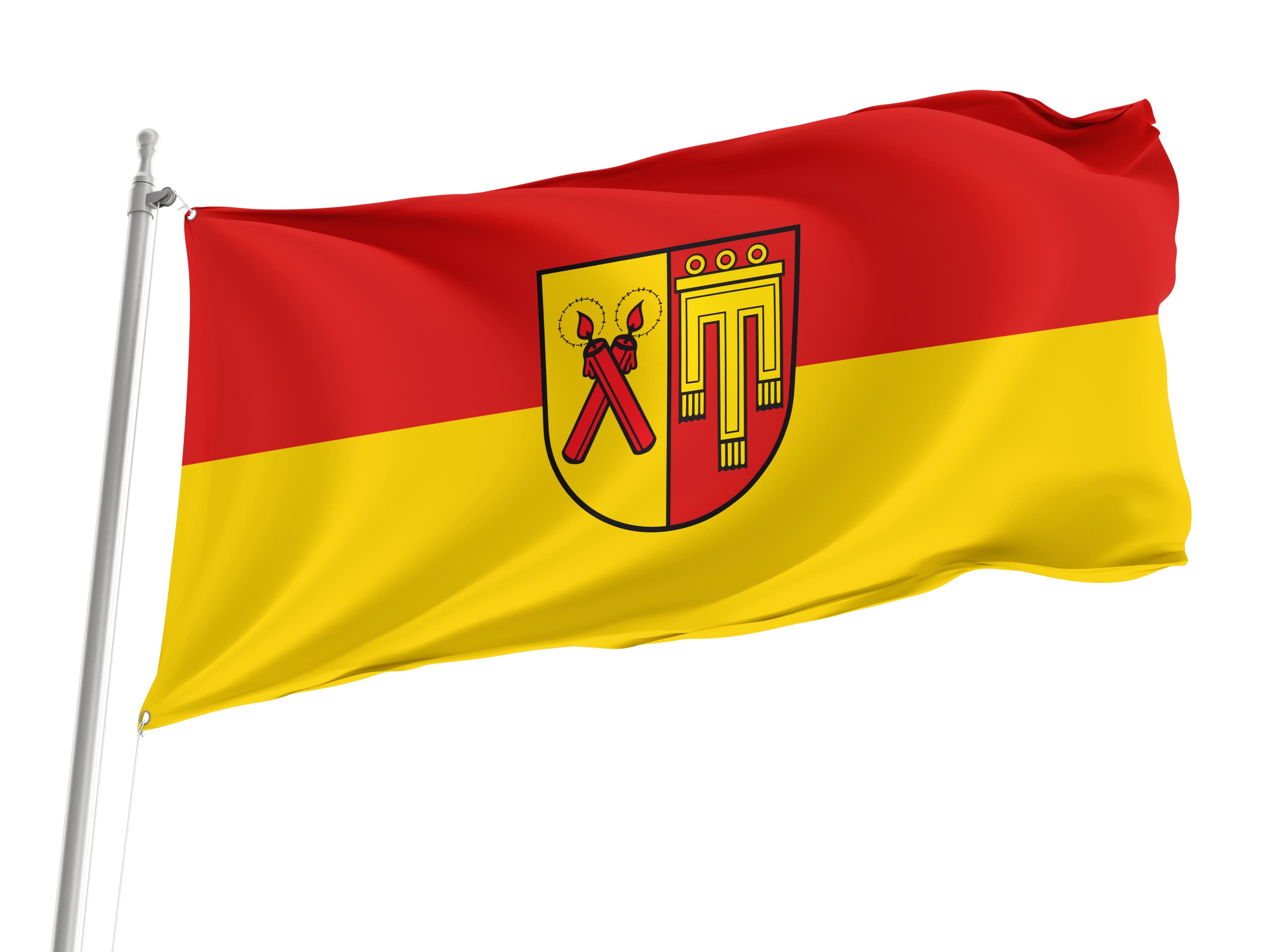 Kirchdorf an der Iller Flag for Indoor & Outdoor Use