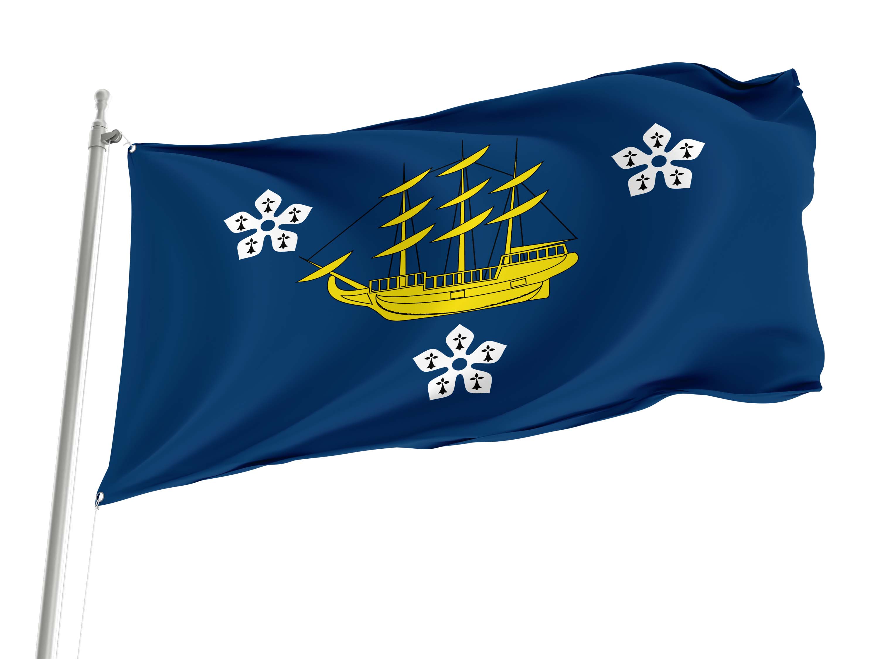 Hamilton, Bermuda Flag for Indoor & Outdoor Use