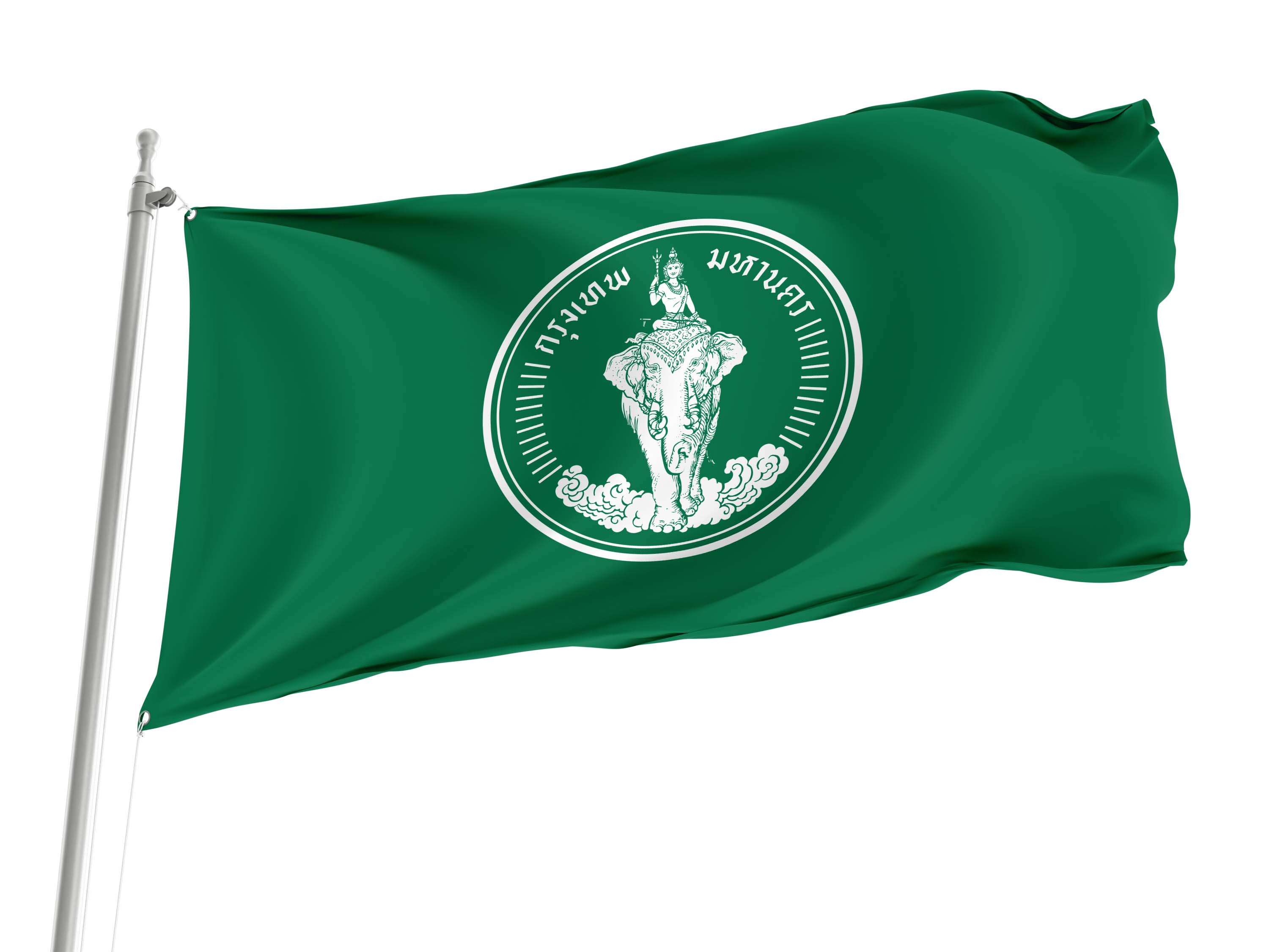 Bangkok Capital City Flag for Indoor & Outdoor Use