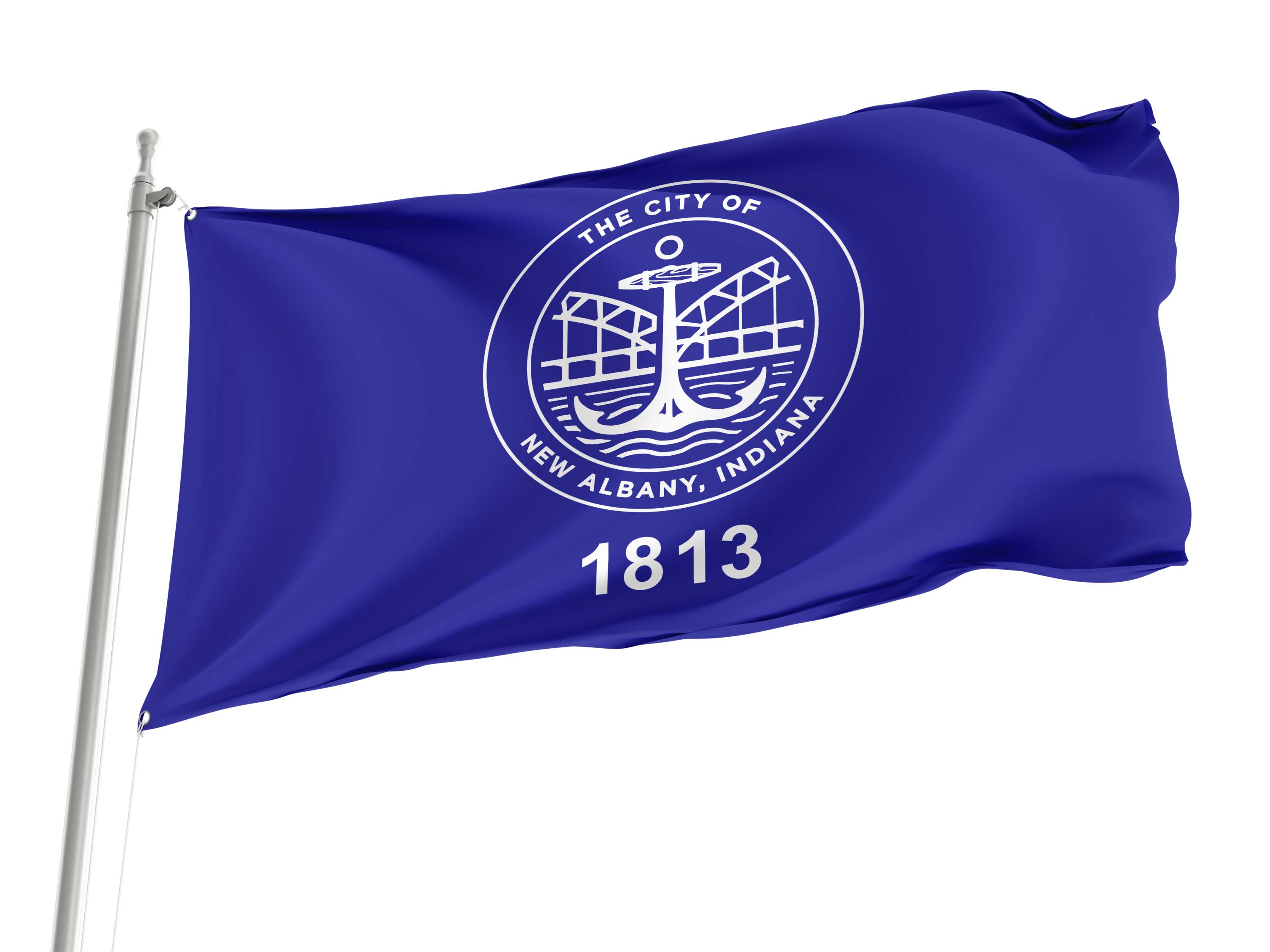 New Albany Flag for Indoor & Outdoor Use