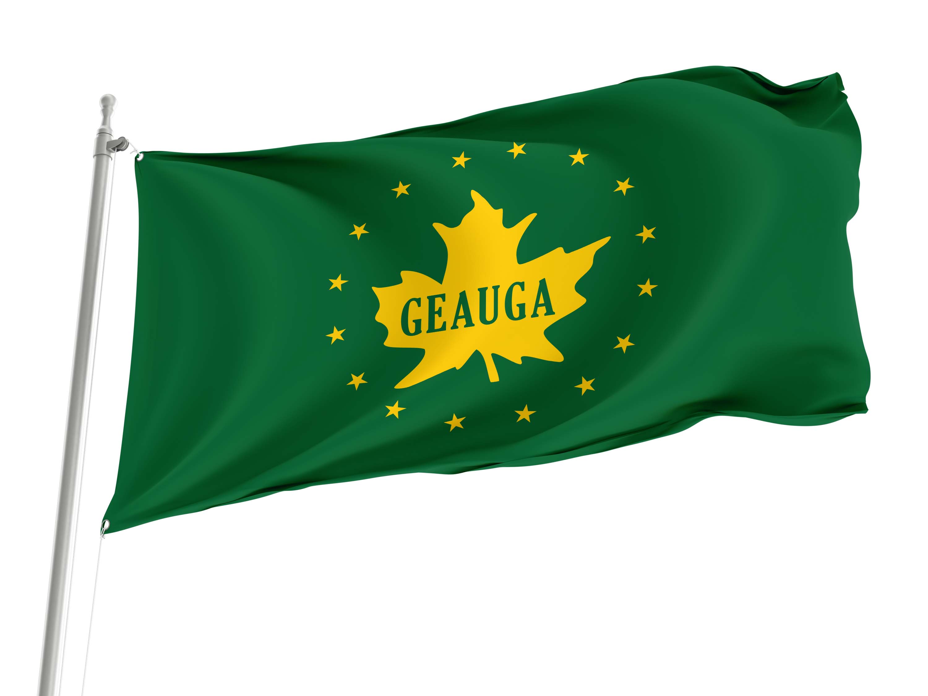 Geauga County, Ohio Flag for Indoor & Outdoor Use