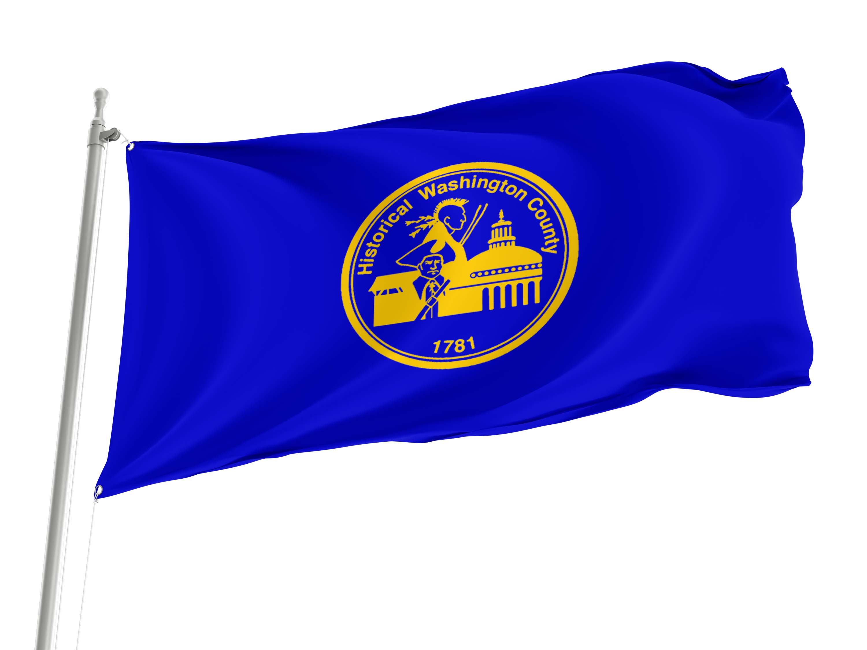 Washington County, Pennsylvania Flag for Indoor & Outdoor Use