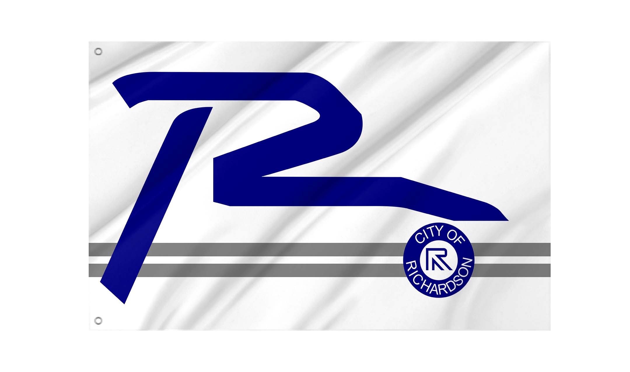 Richardson 2001-2018, Texas  Flag for Indoor & Outdoor Use