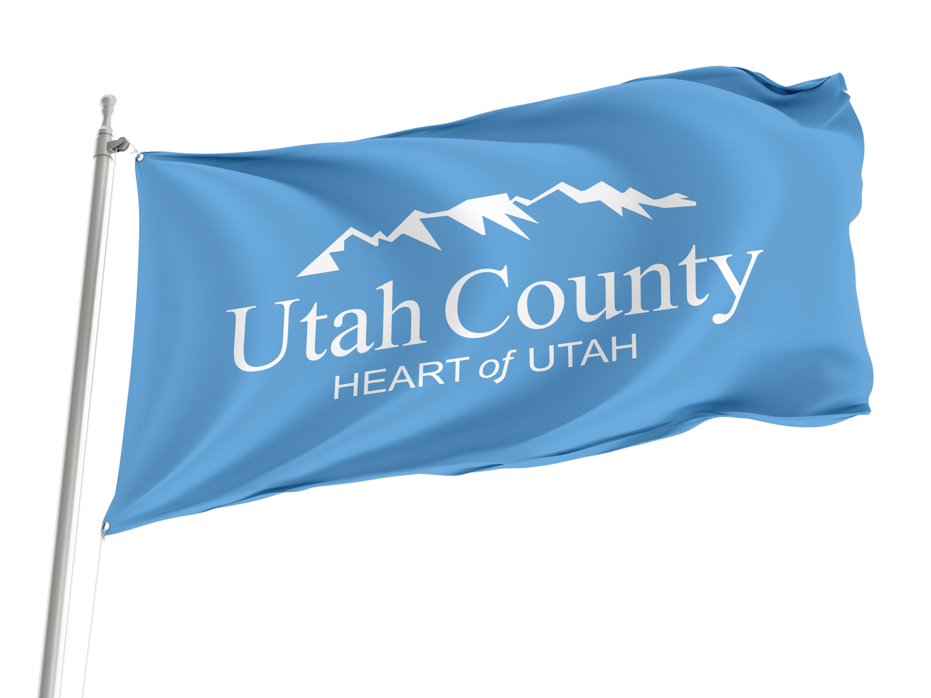 Utah County Flag for Indoor & Outdoor Use