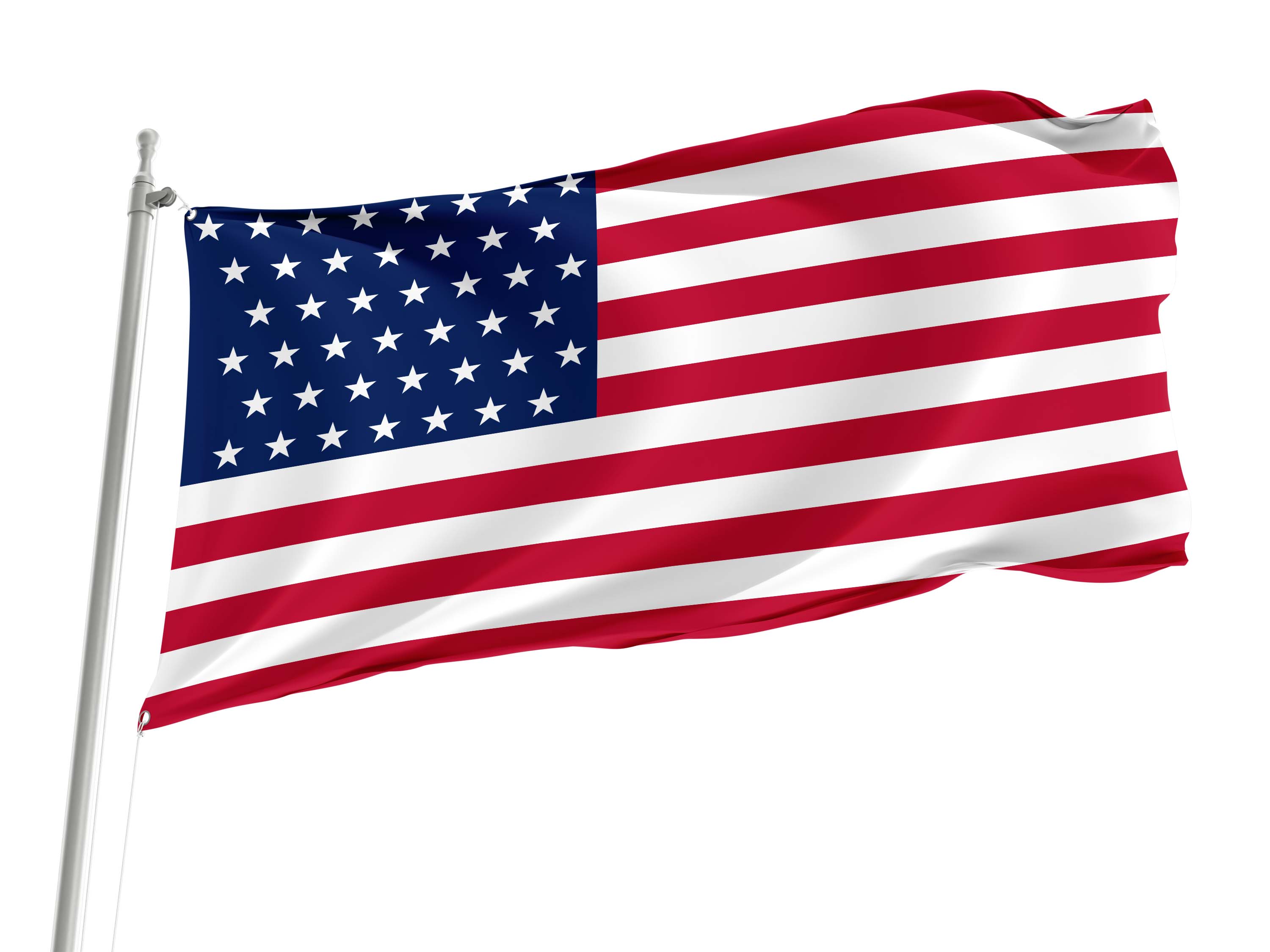 United States of America (1890-1891) Flag for Indoor & Outdoor Use