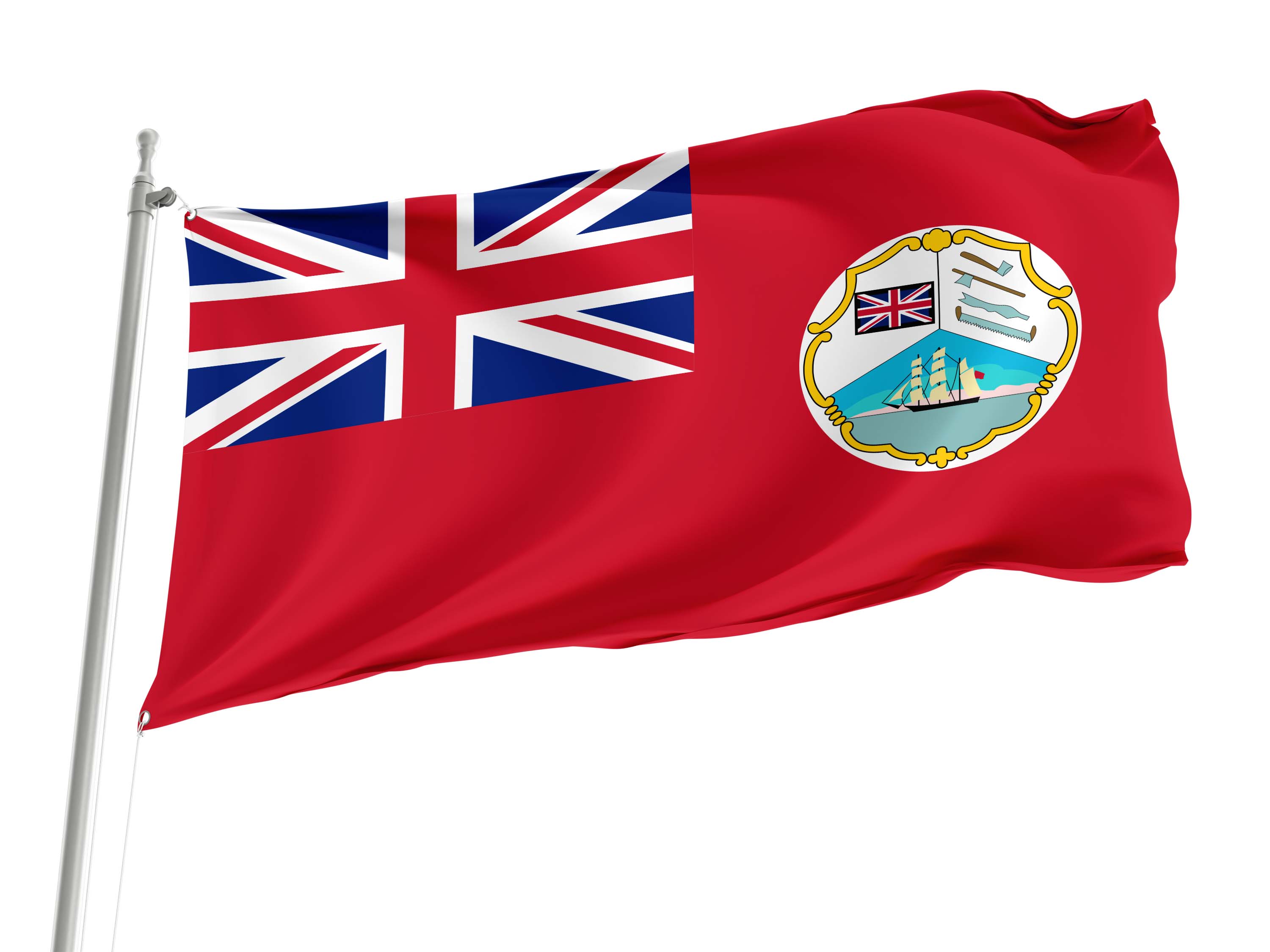 British Honduras 1870-1919 Civil Ensign Flag for Indoor & Outdoor Use