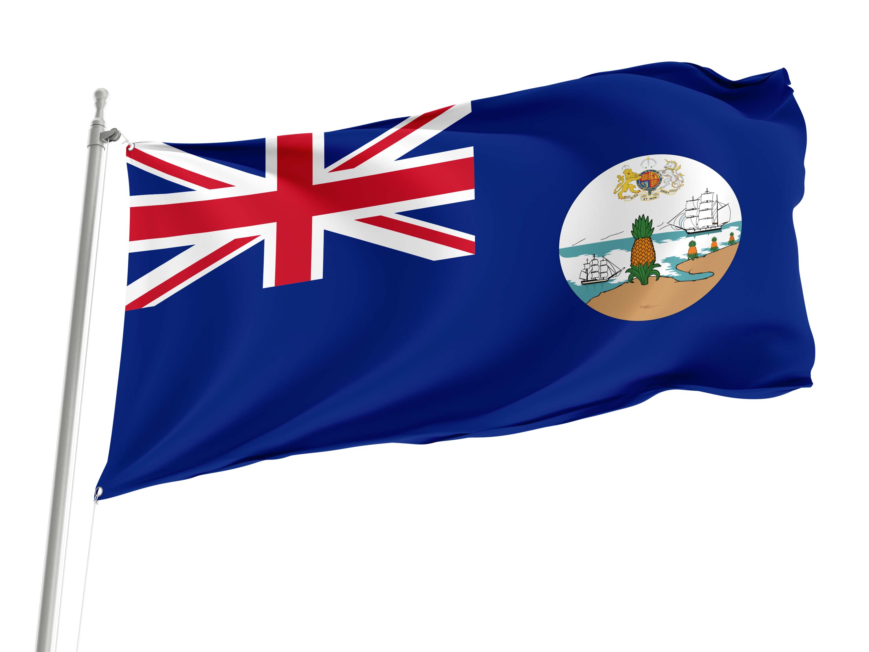 British Leeward Islands Flag for Indoor & Outdoor Use