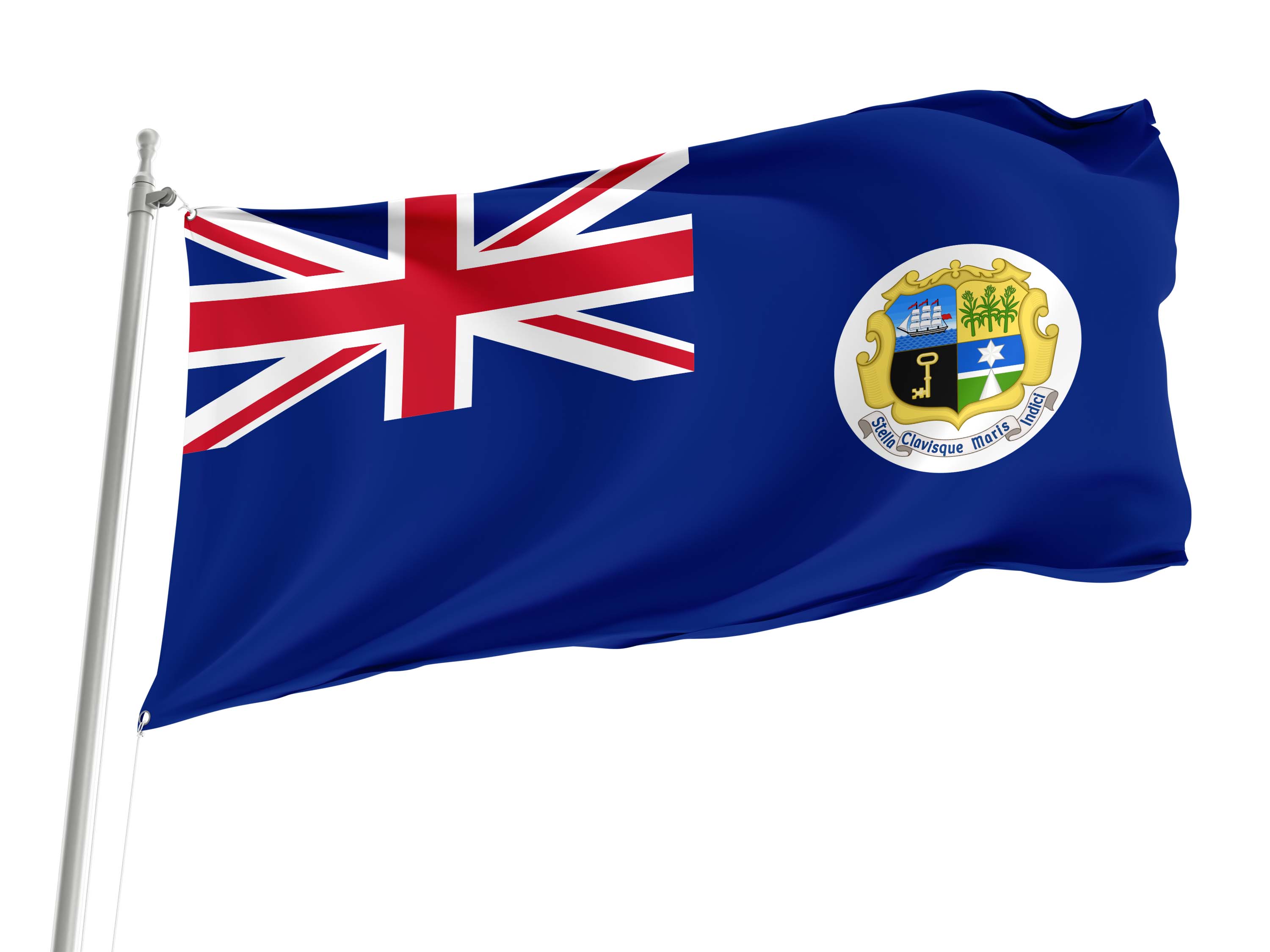 British Mauritius 1869-1906 Flag for Indoor & Outdoor Use