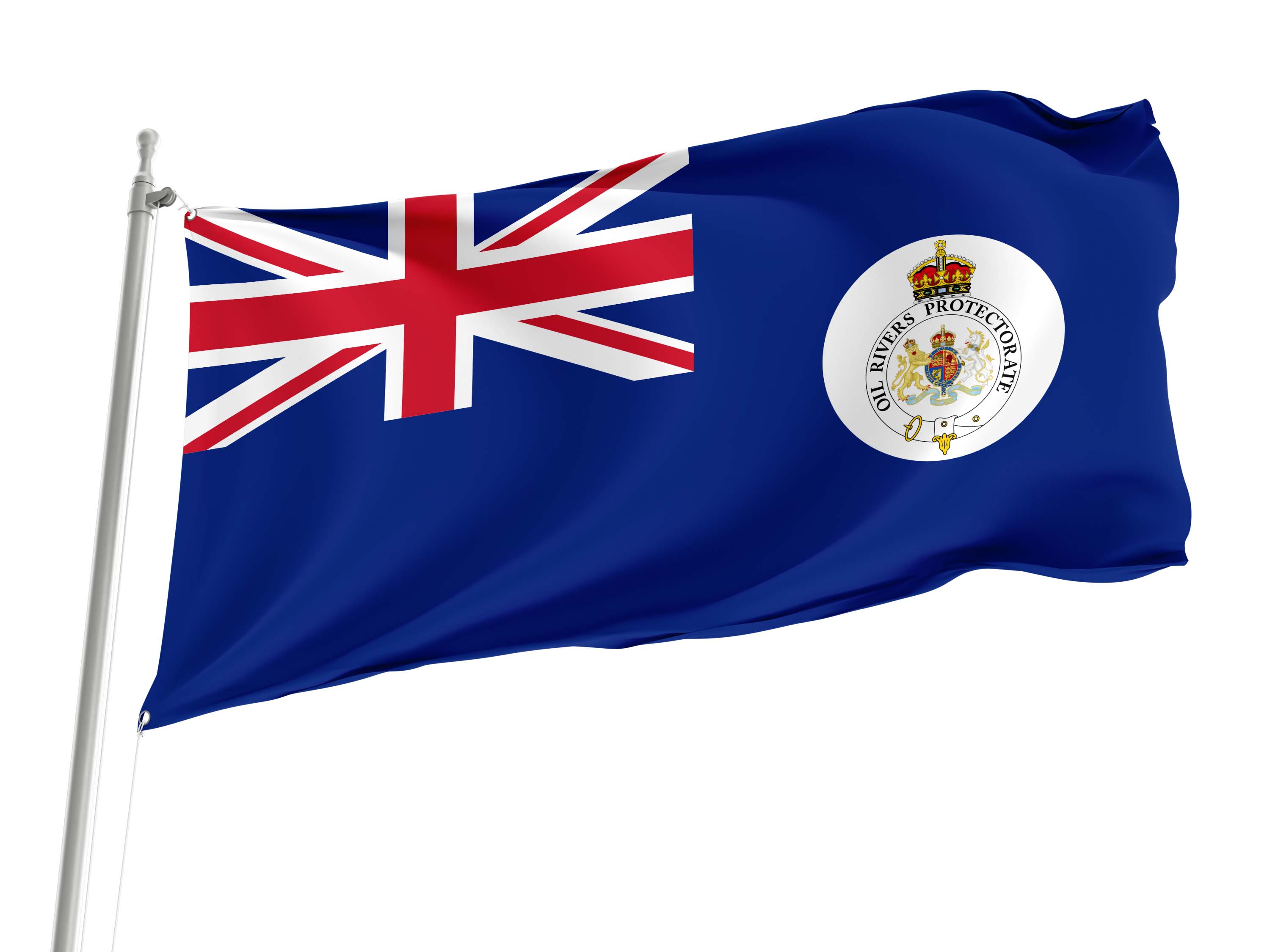 Oil Rivers Protectorate 1884-1893 Flag for Indoor & Outdoor Use