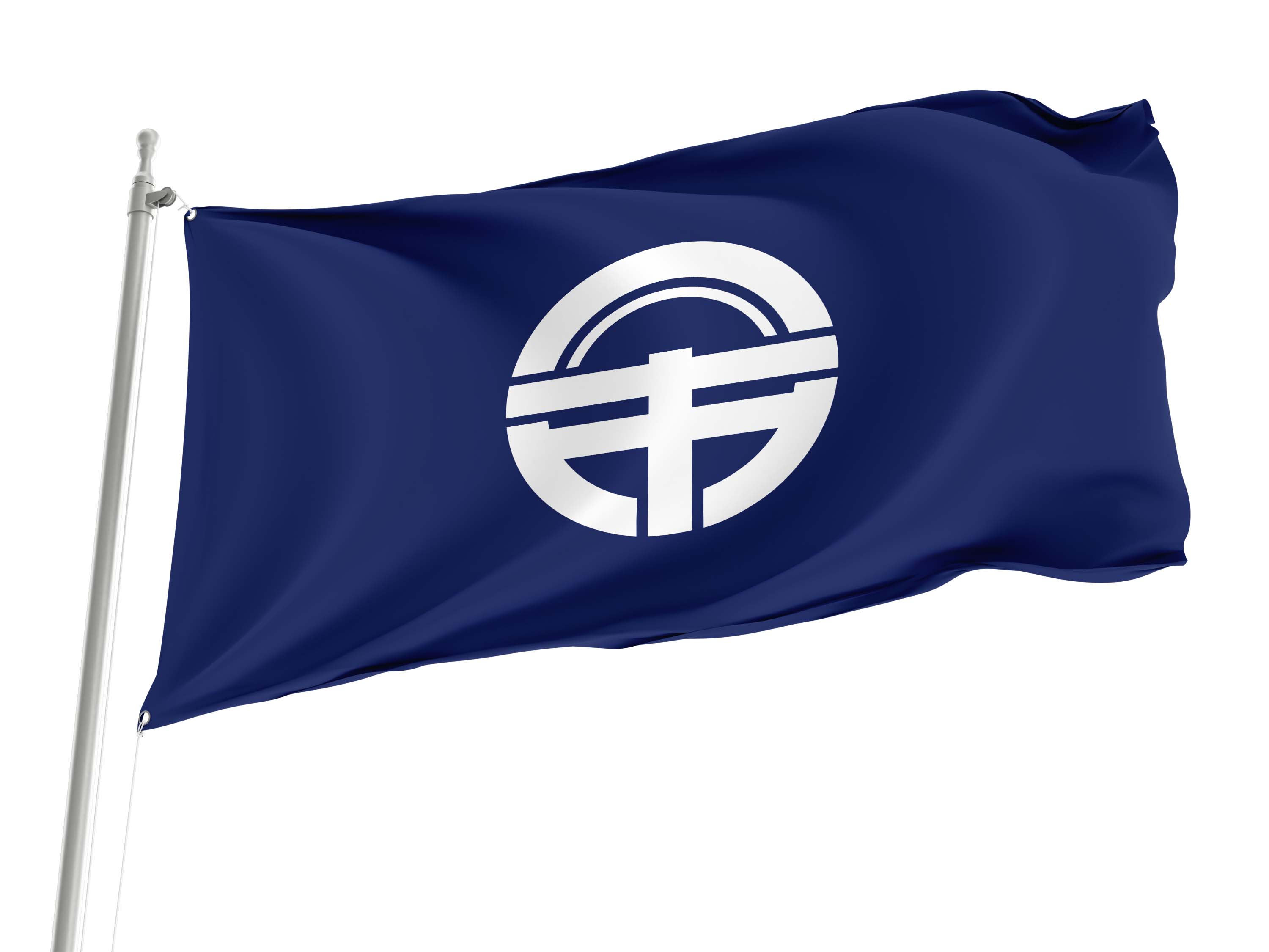 Tokushima City Flag for Indoor & Outdoor Use
