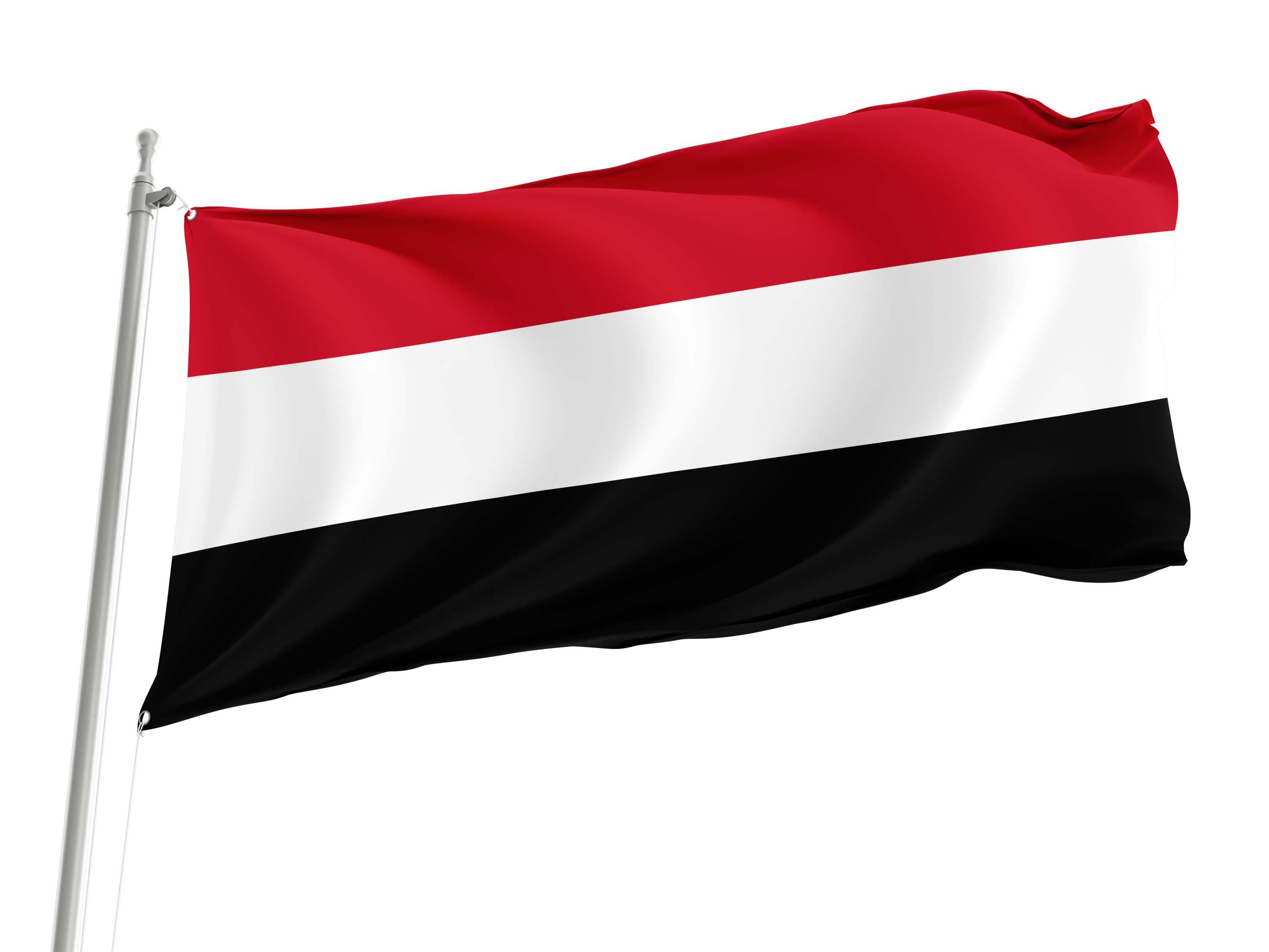 Civil Flag of Egypt Without The Eagle for Indoor & Outdoor Use